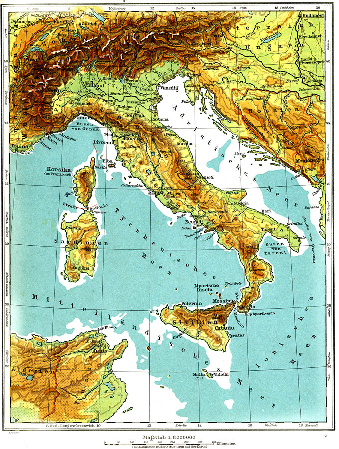 europe physical map peninsulas