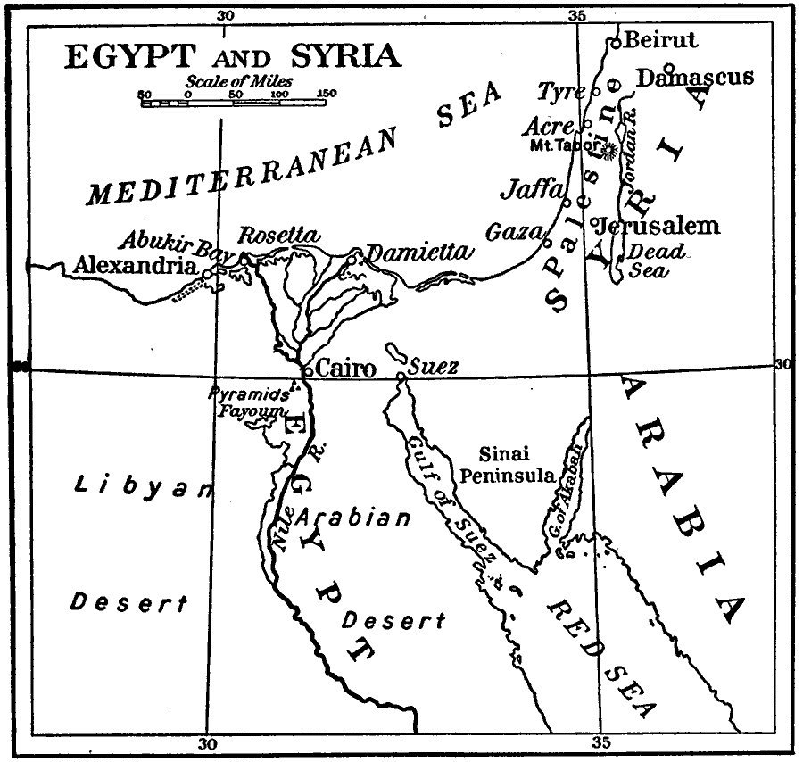 Egypt and Syria during Bonaparte's Egypt Campaign