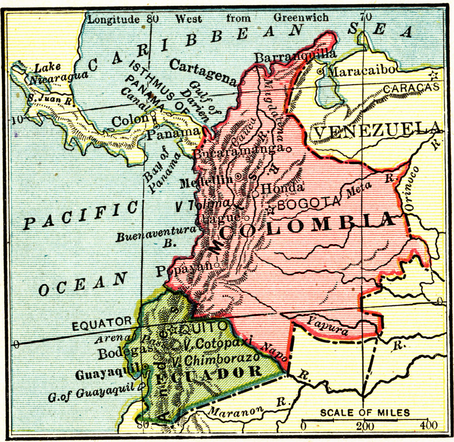 Colombia and Ecuador