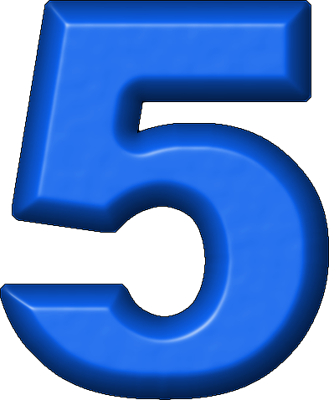 Blue Number 5