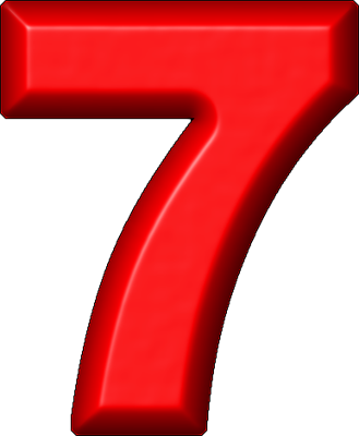 Red Number 7
