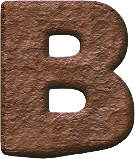 Presentation Alphabets: Mud Pies Letter B