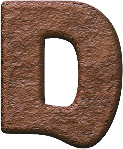 Presentation Alphabets: Mud Pies Letter D