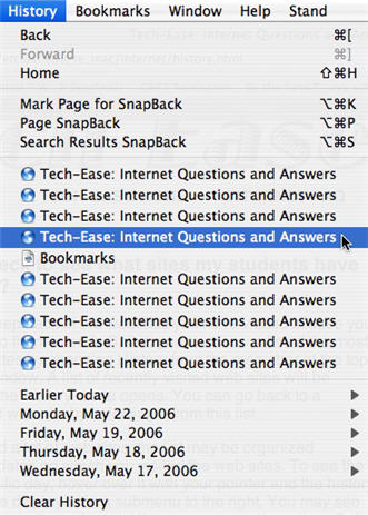 how to search a web page on mac