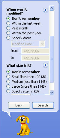 dos find files by date range