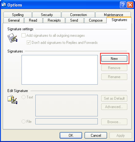 How do I create a signature to appear at the end of my emails? » E-Mail »  Windows » Tech Ease