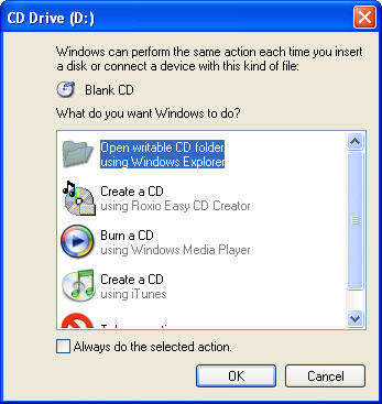 copy a cd to another cd