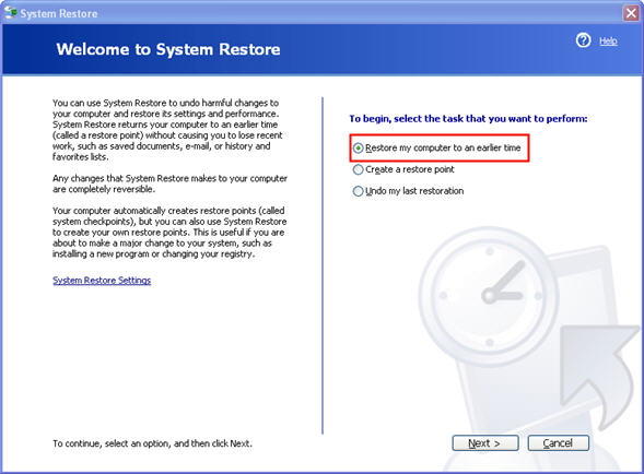 System Restore Software for Corporate Computers