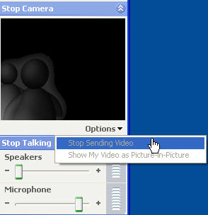 Stop Sending Video