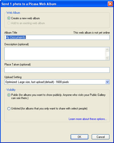 how to stop picasa photo viewer form opening