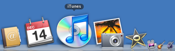Dock icons get bigger as you hover over them when Dock magnification is turned on.