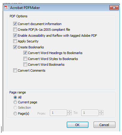 retain bookmarks word mac to pdf