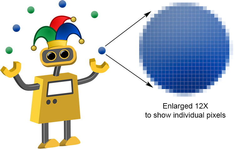 Examples Of Bitmap Graphics What Is The Difference Between Bitmap And Vector Images? » Images » Windows  » Tech Ease